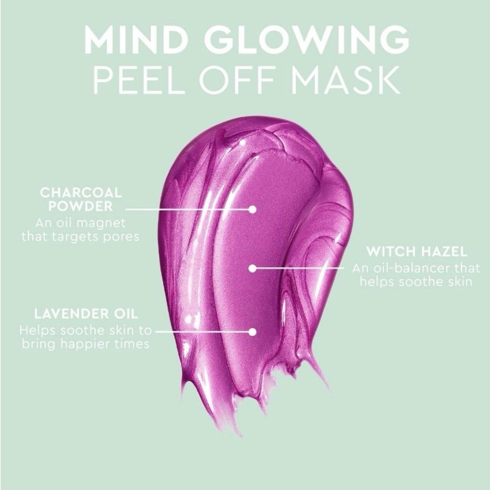 Florence by Mills Mind Glowing Peel Off Mask 15ML $24MSRP - Picture 5 of 6